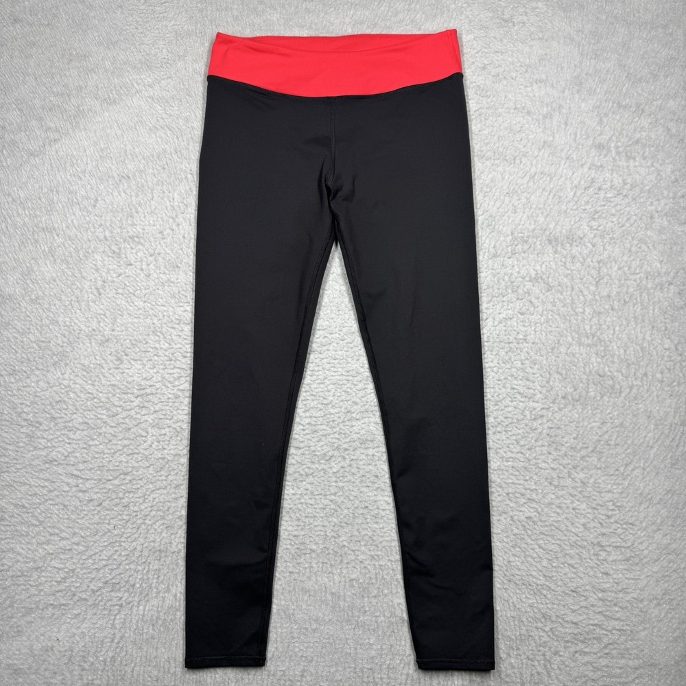 Fabletics Leggings High Waisted Gray and Pink Women's Size Medium